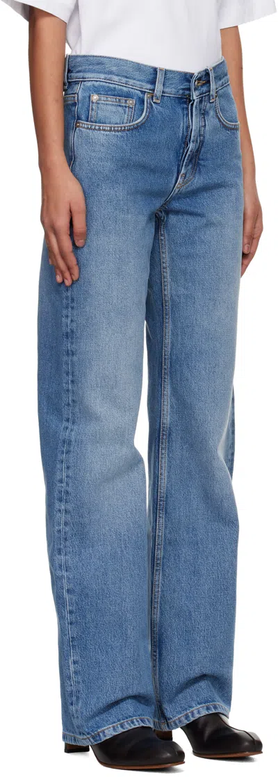 Off-white Susy Denim Pants In Blue