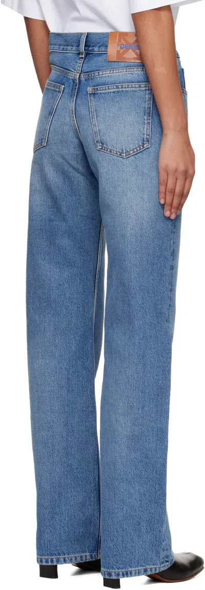 Off-white Susy Denim Pants In Blue