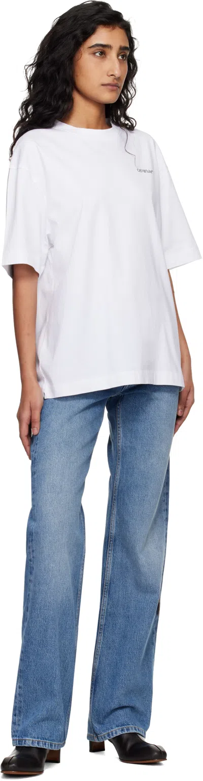 Off-white Susy Denim Pants In Blue
