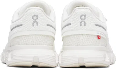 On Off-white Cloud 6 Sneakers In White