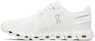 On Off-white Cloud 6 Sneakers In White
