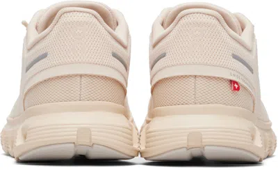 On Cloud Six Mesh Panel Sneakers In Pink