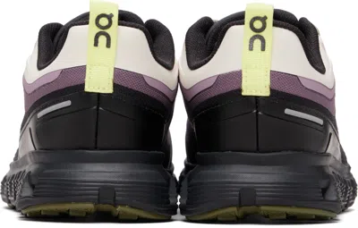 On Cloud 6 Geo Waterproof Rubber-trimmed Mesh Sneakers In Black