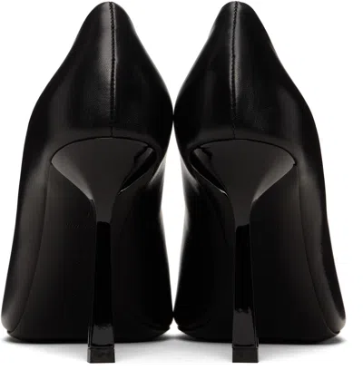 Victoria Beckham Black Victoria Stiletto 100 Leather Heels