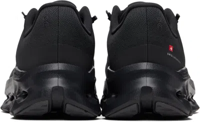 On Running Cloudtilt Sneakers With Cloudtech Phase Sole And Logo Accents In Black