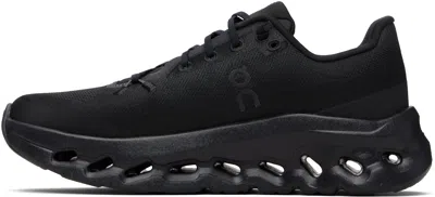 On Running Cloudtilt Sneakers With Cloudtech Phase Sole And Logo Accents In Black