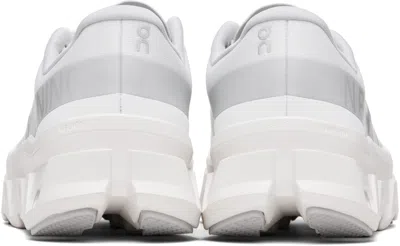 On Fabric Low-top Sneakers In White
