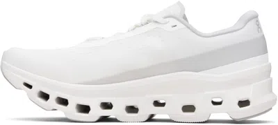 On Fabric Low-top Sneakers In White