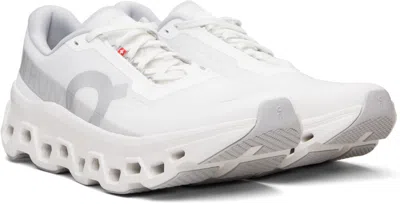 On Fabric Low-top Sneakers In White