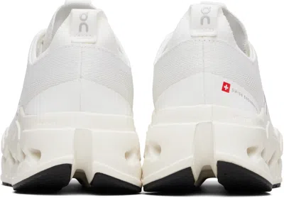 On Cloudsurfer Max Trainers In White
