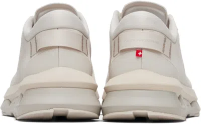 On Breathable Mesh Sneakers With Speed-lacing System In Neutral