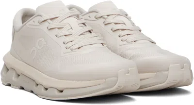 On Breathable Mesh Sneakers With Speed-lacing System In Neutral