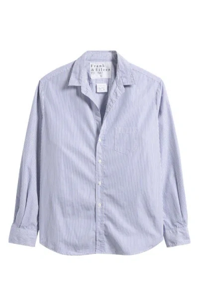 Frank & Eileen Eileen Relaxed Button-up Shirt In Blue