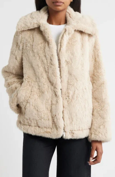 Sam Edelman Butter Teddy Jacket In Brown