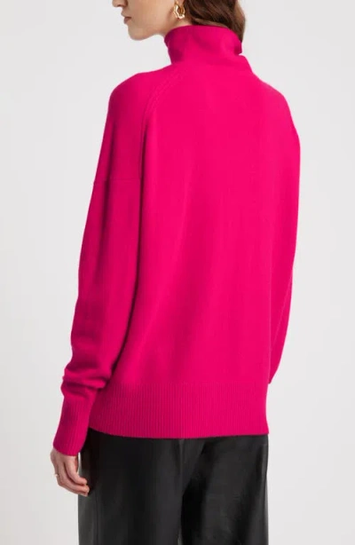 Nordstrom Oversize Cashmere Turtleneck Sweater In Pattern