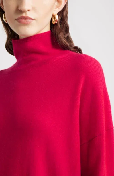 Nordstrom Oversize Cashmere Turtleneck Sweater In Pattern