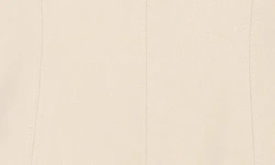 Simkhai Fifi Linen-blend And Gathered Cotton-blend Poplin Mini Dress In White