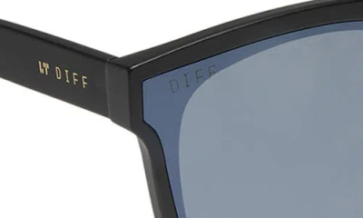 Diff Madison 63mm Oversize Square Sunglasses In Blue