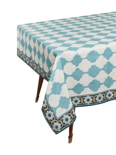 La Doublej Large Tablecloth In Blue