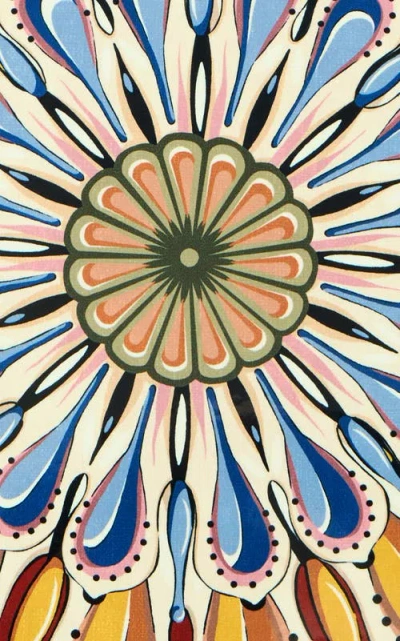 La Doublej Disk Placemats Set Of 2 In Multi