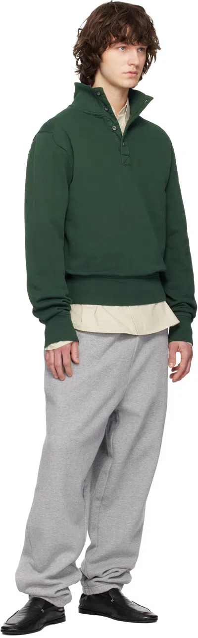 Entire Studios Unisex Waist Pockets Pants With Warm Interior And Drawstring Waistband In Gray
