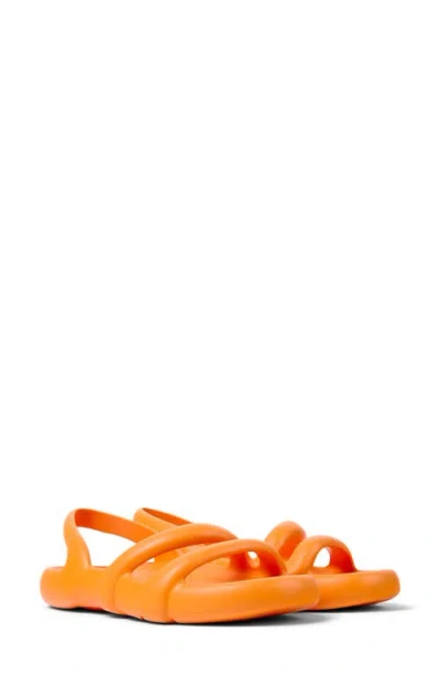Camper Kobarah Strap Flat Sandals In Orange