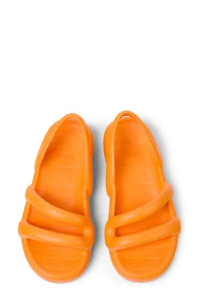 Camper Kobarah Strap Flat Sandals In Orange
