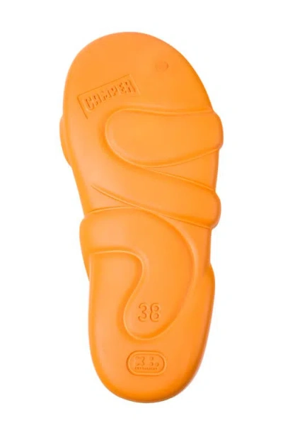 Camper Kobarah Strap Flat Sandals In Orange
