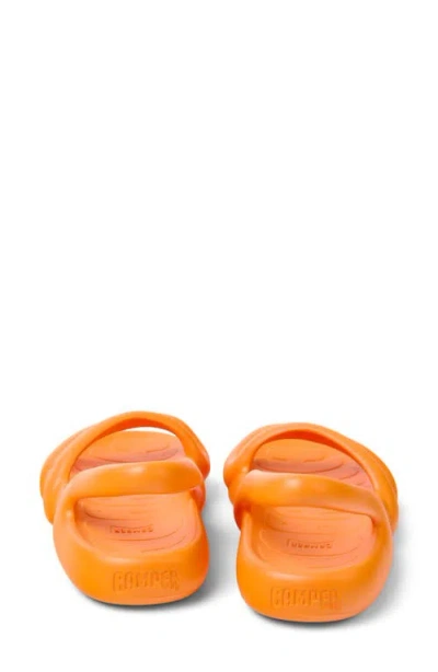 Camper Kobarah Strap Flat Sandals In Orange