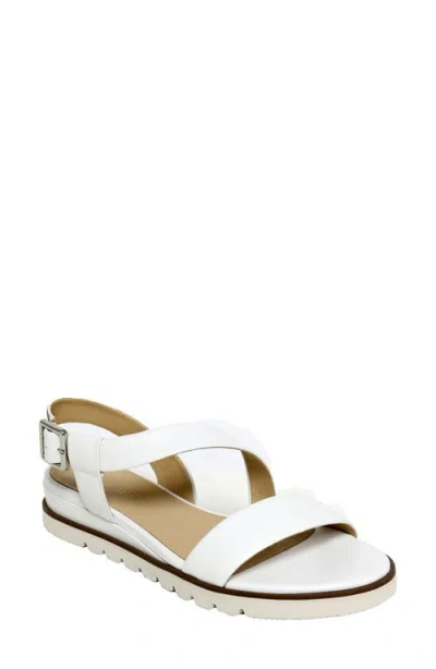 David Tate Ingrid Wedge Sandal In White