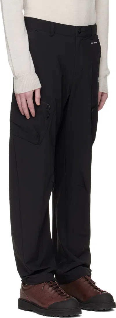 The North Face Black Packable Loose Cargo Pants In Pattern