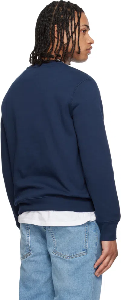Polo Ralph Lauren Long Sleeve Fleece Society Bear Crewneck Sweatshirt In Multi
