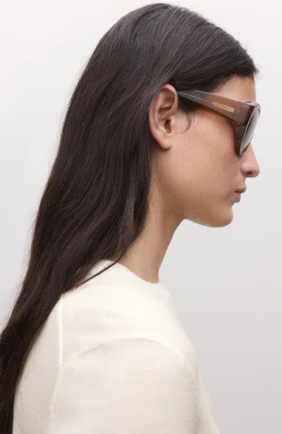 Mango Crewneck Wool Sweater In Multi