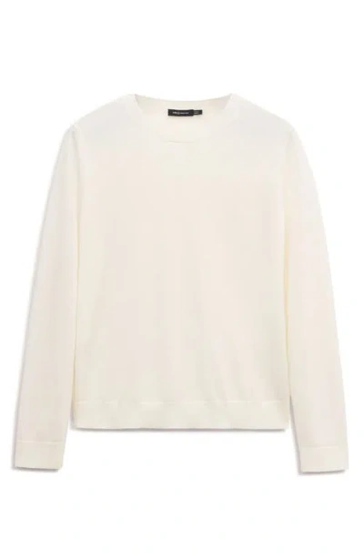 Mango Crewneck Wool Sweater In Multi