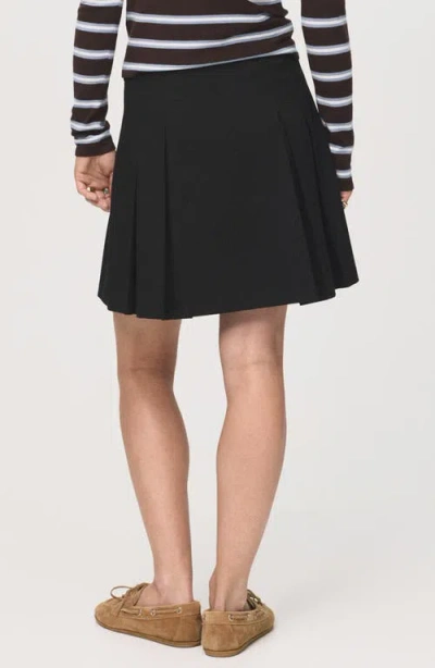 Mango Pleated Miniskirt In Multi