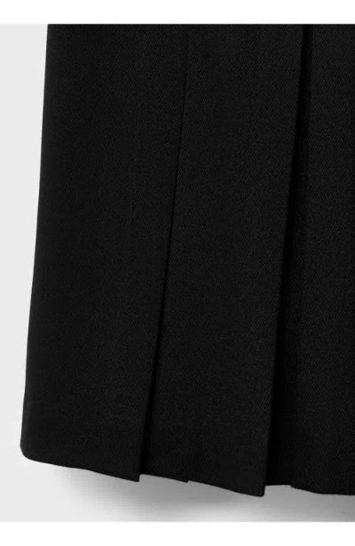 Mango Pleated Miniskirt In Multi