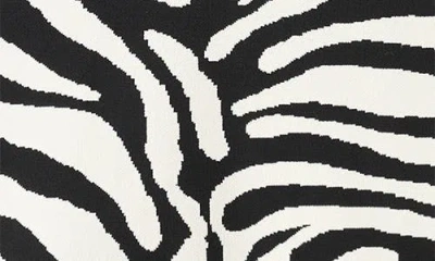 Mango Zebra Jacquard Sleeveless Top In Multi