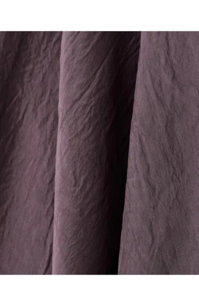 Mango Oversize Bubble Bomber Jacket In Purple