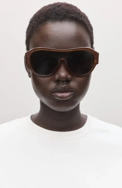 Mango Cotton Blend T-shirt In White