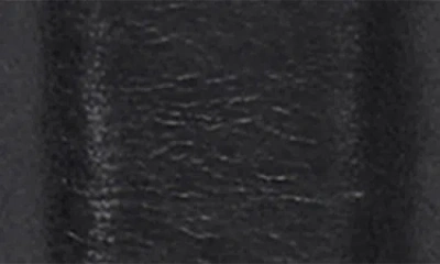 Mango Leather Belt In Black