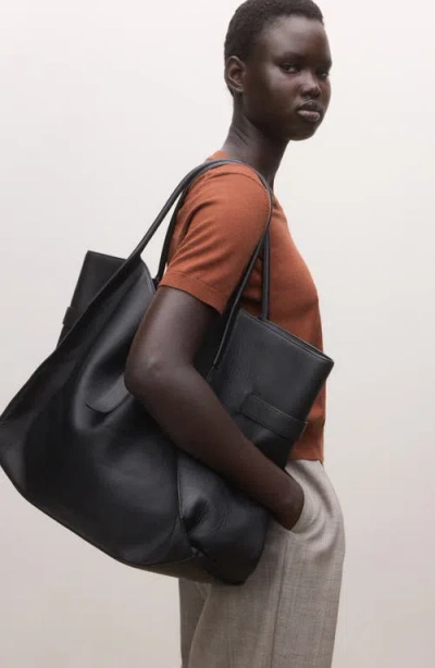 Mango Wool Sweater In Brown