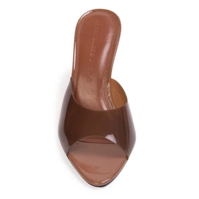 Black Suede Studio Alper 70 Mule In Multi