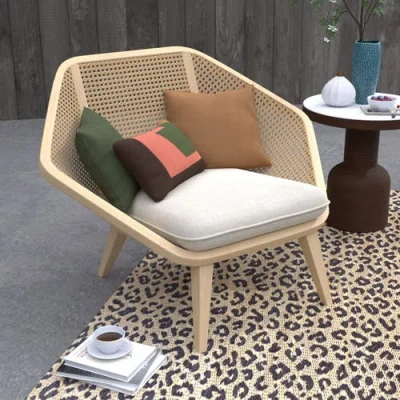 Mad Mats Leopard Rug In Multi