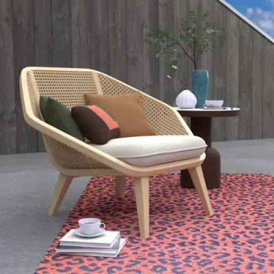 Mad Mats Leopard Rug In Multi