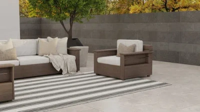 Mad Mats Vertical Stripe Rug In Multi