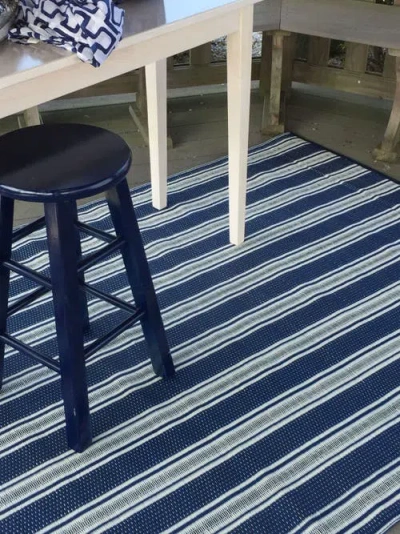 Mad Mats Vertical Stripe Rug In Multi