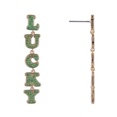 Hallmark Lucky Linear Earrings In Pattern