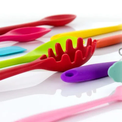 Megachef Set Of 12 Silicone Cooking Tools In Multi