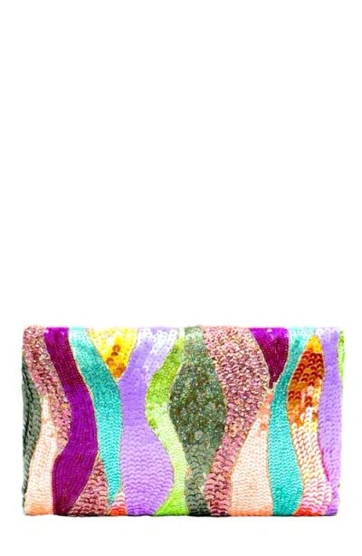 Simitri Dune Kitsch Clutch In Multi