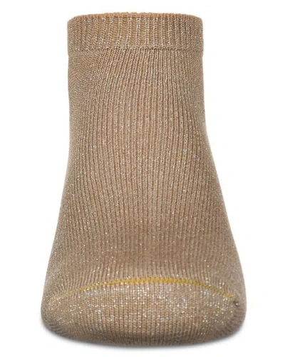 Memoi Basic Silky-soft Gauge Ankle Sock In Brown